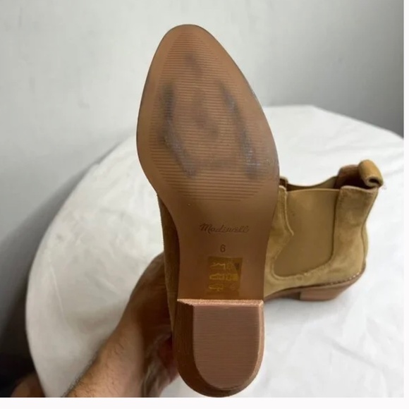 Madewell The Watkin Ankle Boot in Toffee Size 6 - Picture 5 of 5